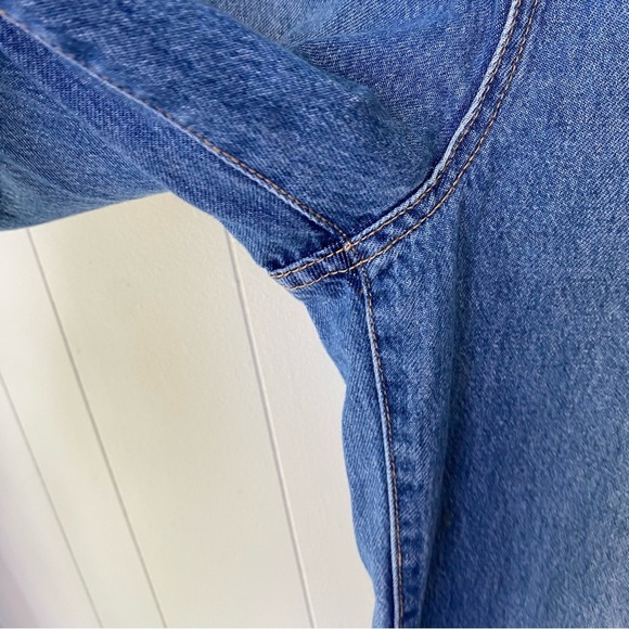 Sam Edelman Yaro High Rise Pinch Waist Jeans Skyline Womens 30 Distressed 90s - Picture 7 of 15